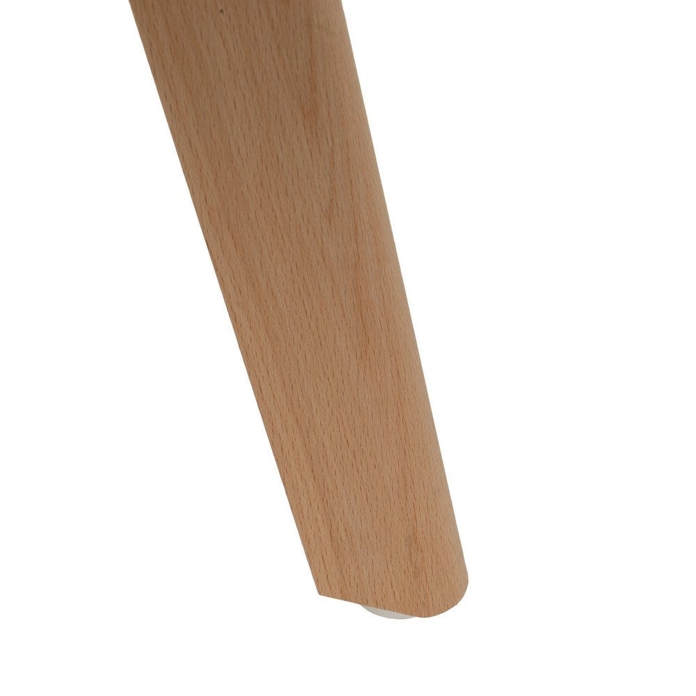 lolahome Set de 4 sillas de comedor con cojín de polipiel de madera de 48x57x82 cm Rebajas online