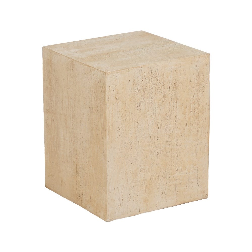 lolahome Mesita auxiliar cubo
