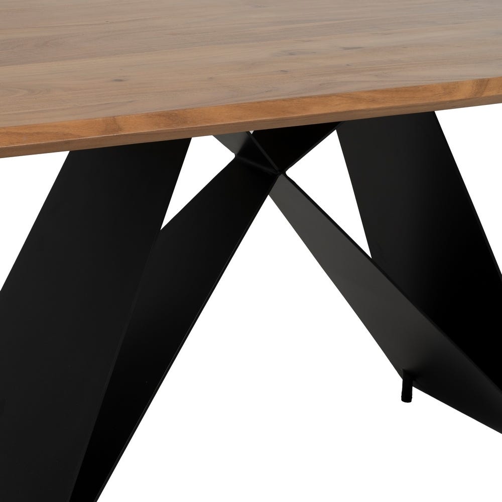 lolahome Mesa de comedor geométrica de 170cm 2025