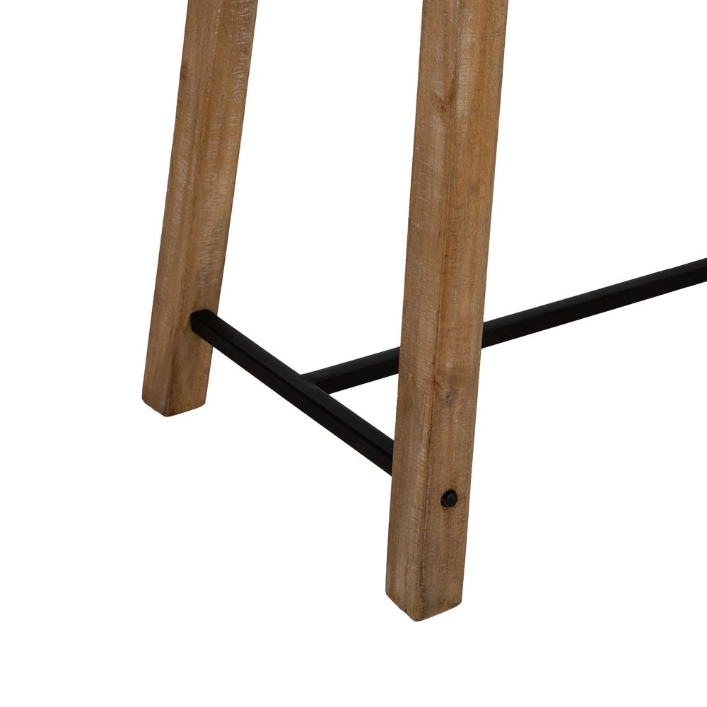 lolahome Mesa alta de madera de mango Outlet