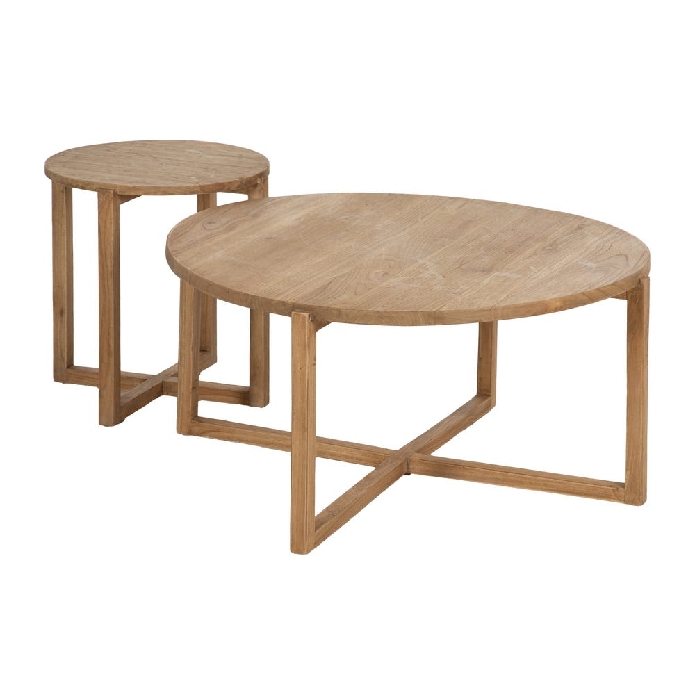 lolahome Mesa de centro redonda En oferta