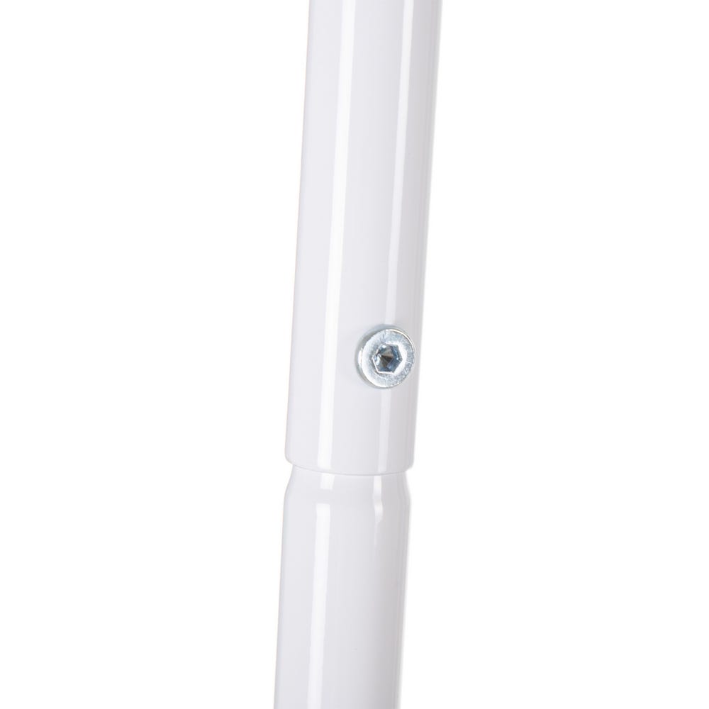 lolahome Perchero de esquina metálico blanco de 81cm Promoción trimestral