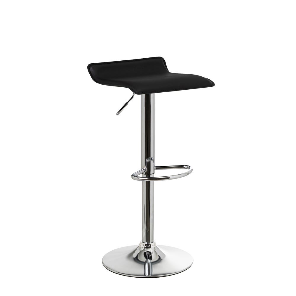 lolahome Taburete giratorio cuadrado de 63-84 cm En oferta