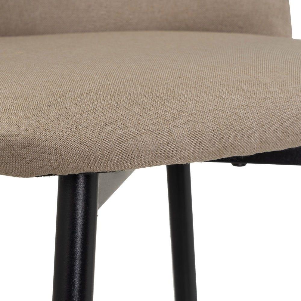 lolahome 2 taburetes con respaldo tapizados de 99 cm Oferta exclusiva
