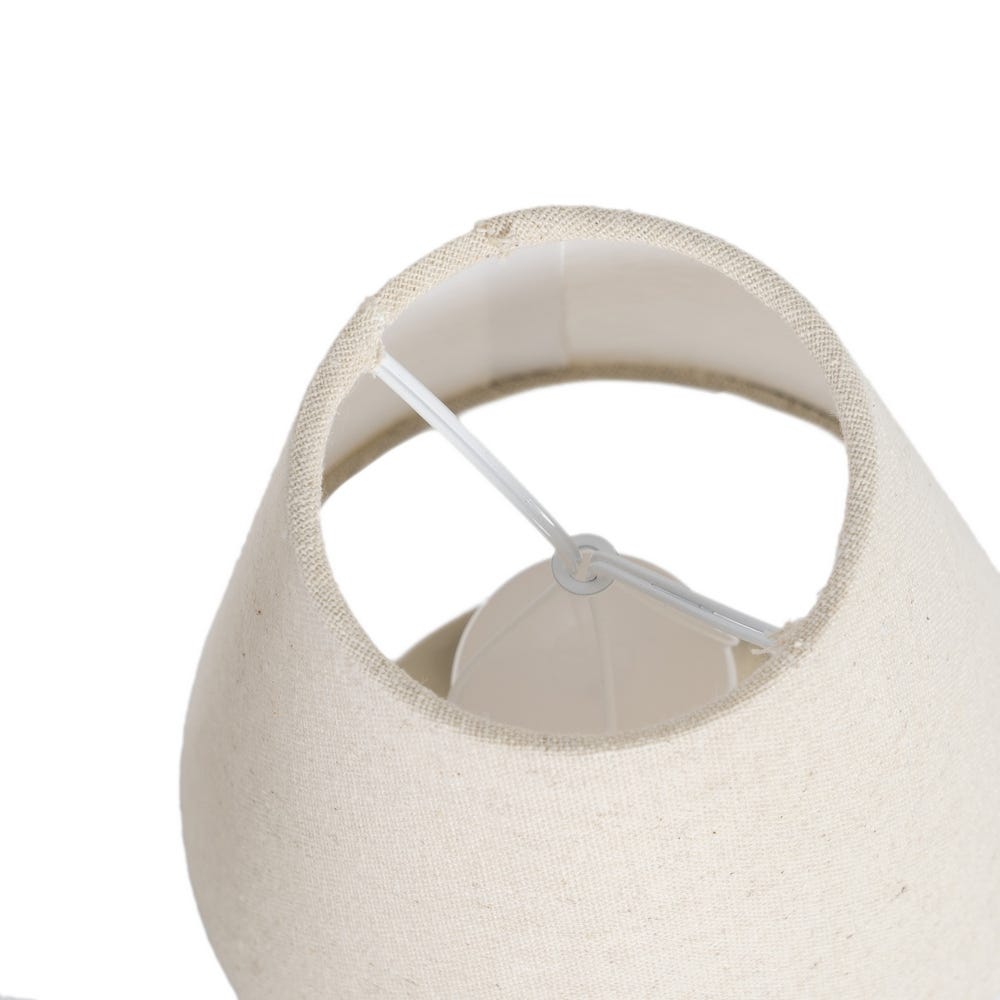 lolahome Lámpara de techo con 5 brazos rozada de metal taupe de 51x49x38 cm 2025