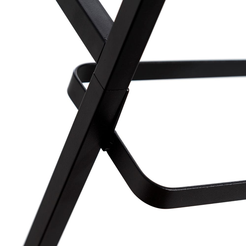 lolahome Perchero paragüero metálico negro de 170cm Gran oferta