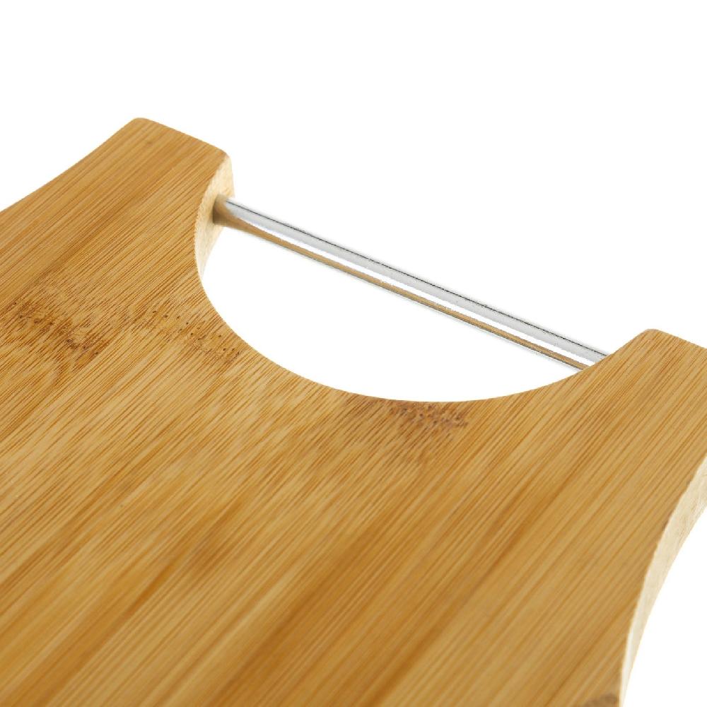 lolahome Tabla de cortar redonda de bambú para pizza de 32 cm Mejor oferta