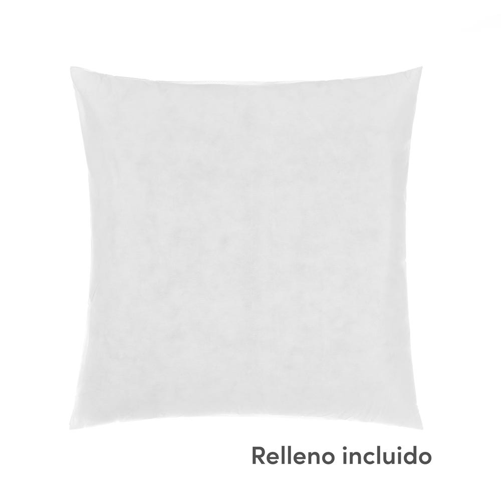 lolahome Cojín liso camel de terciopelo de 45x45 cm con relleno Rebajas online