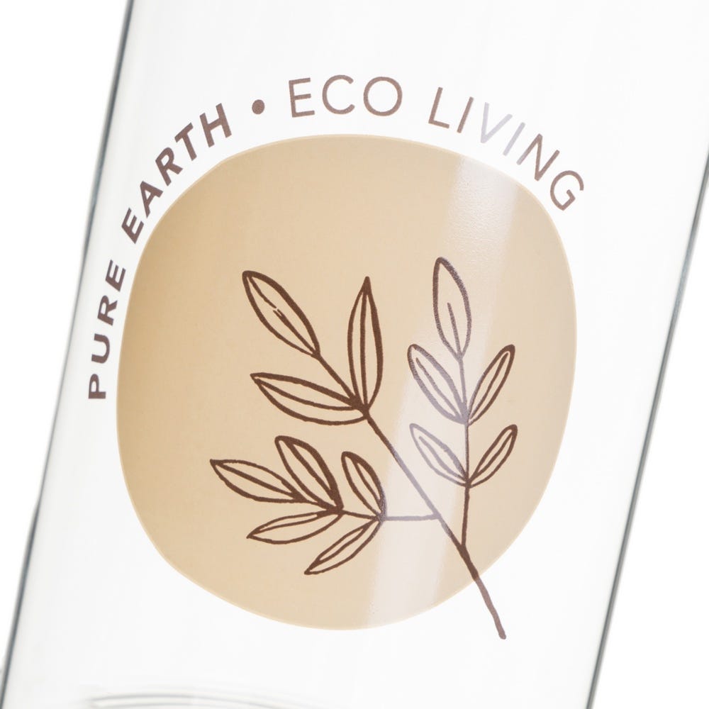 lolahome Juego de 3 botes de cristal borosilicato con tapa de bambú Eco marrones de 1000 ml Últimos 2 días