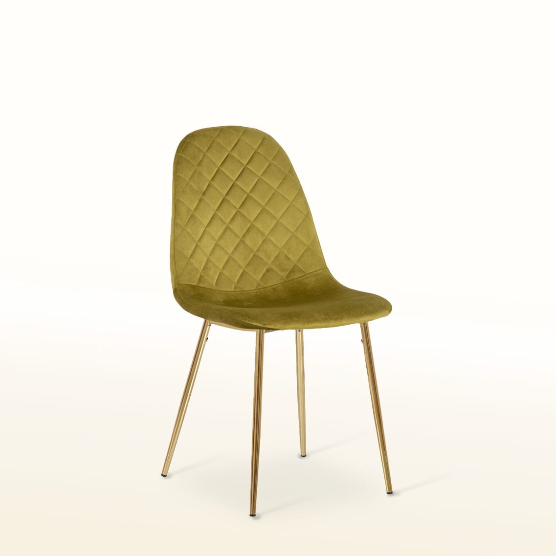 lolahome Pack de 4 sillas de comedor de terciopelo
