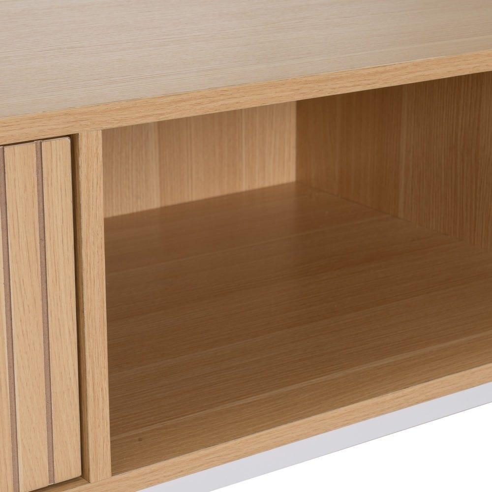 lolahome Mesa de centro laminada natural Descuentos del mes