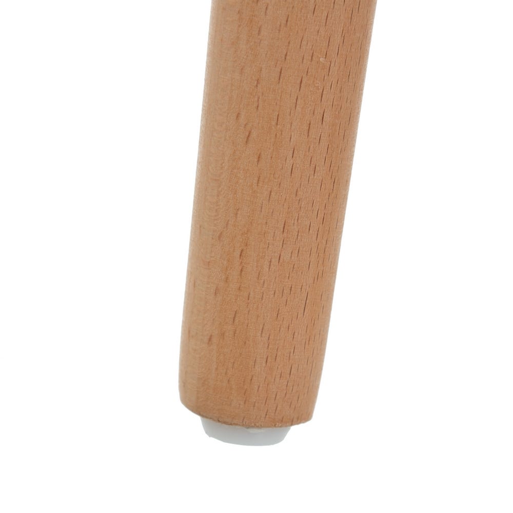 lolahome Mesa auxiliar redonda de madera gris de 50x48 cm Outlet online