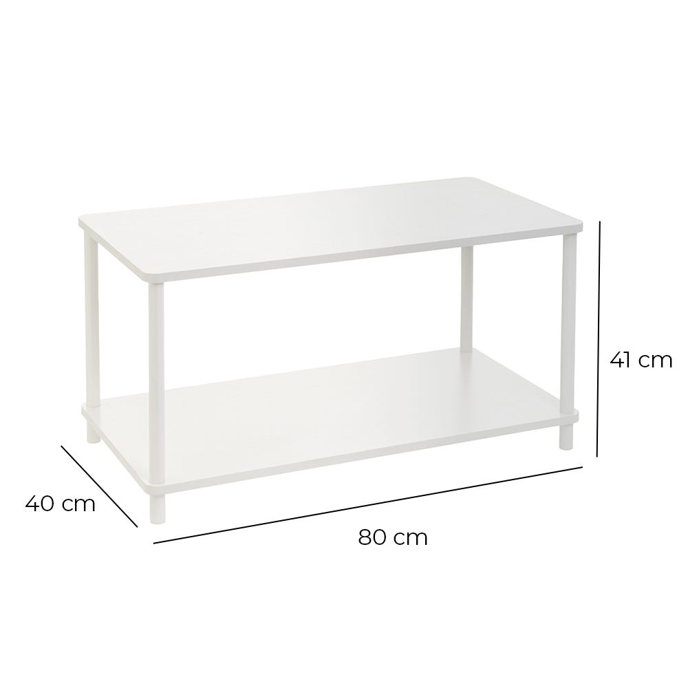 lolahome Mesa de centro con estante Alba Rebajas online