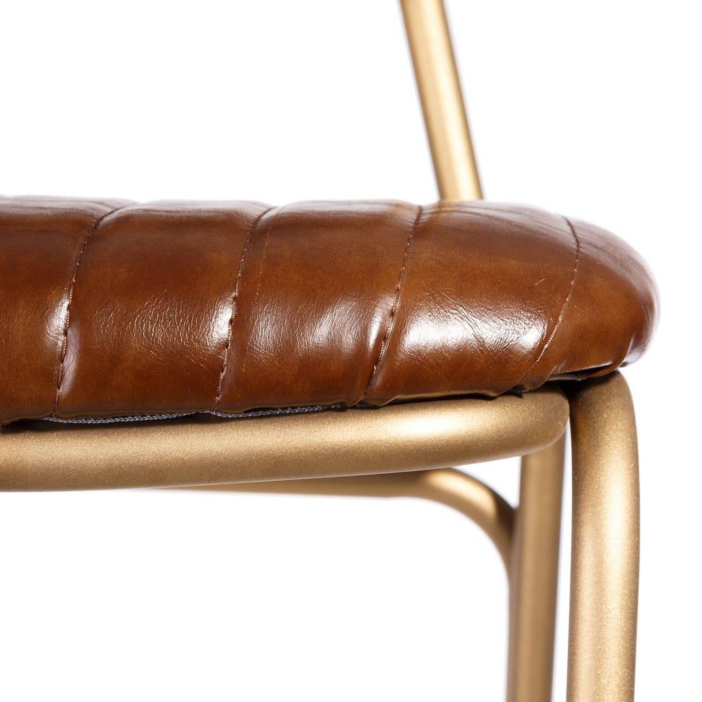 lolahome Taburete alto tapizado de polipiel de 88 cm En oferta