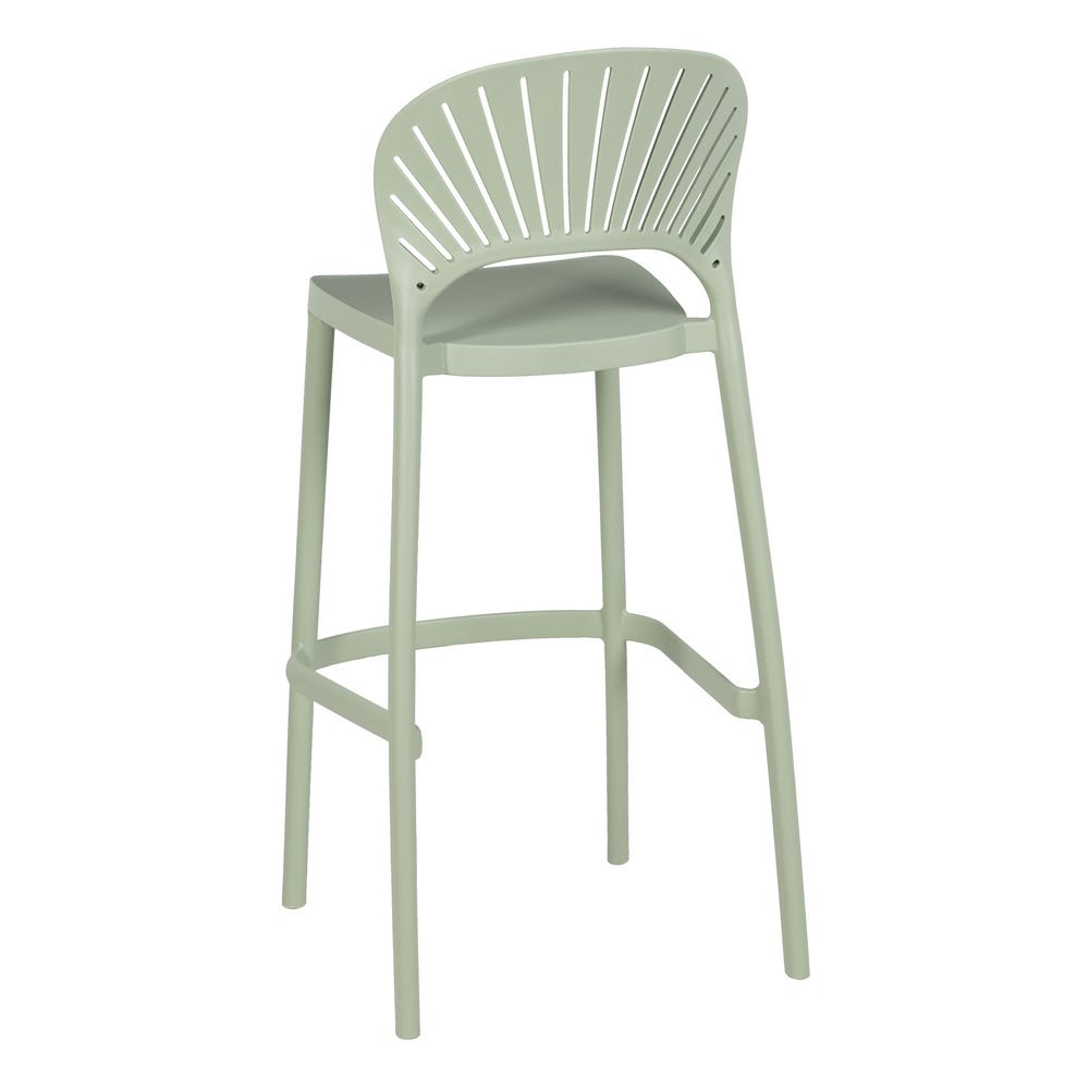 lolahome Taburete con respaldo de polipropileno de 107 cm Descuentos del mes