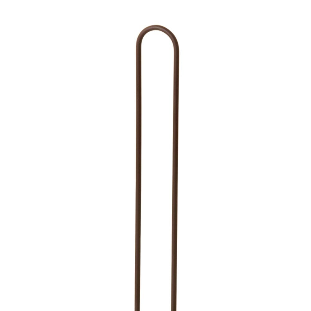 lolahome Portarrollos de cocina marrón de metal de 15x13x30 cm Rebajas baratas
