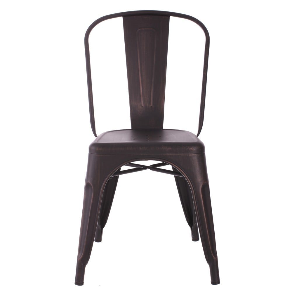lolahome Silla de acero Tienda