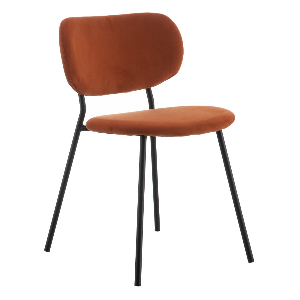 lolahome Silla de comedor de terciopelo Liquidación