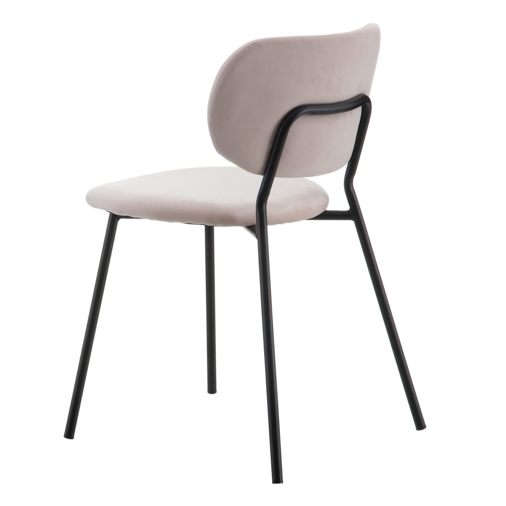 lolahome Silla de comedor de terciopelo Liquidación