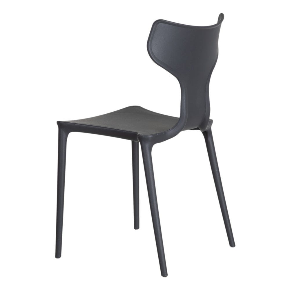 lolahome Silla de comedor mariposa de polipropileno de 47x41x83 cm Rebajas online
