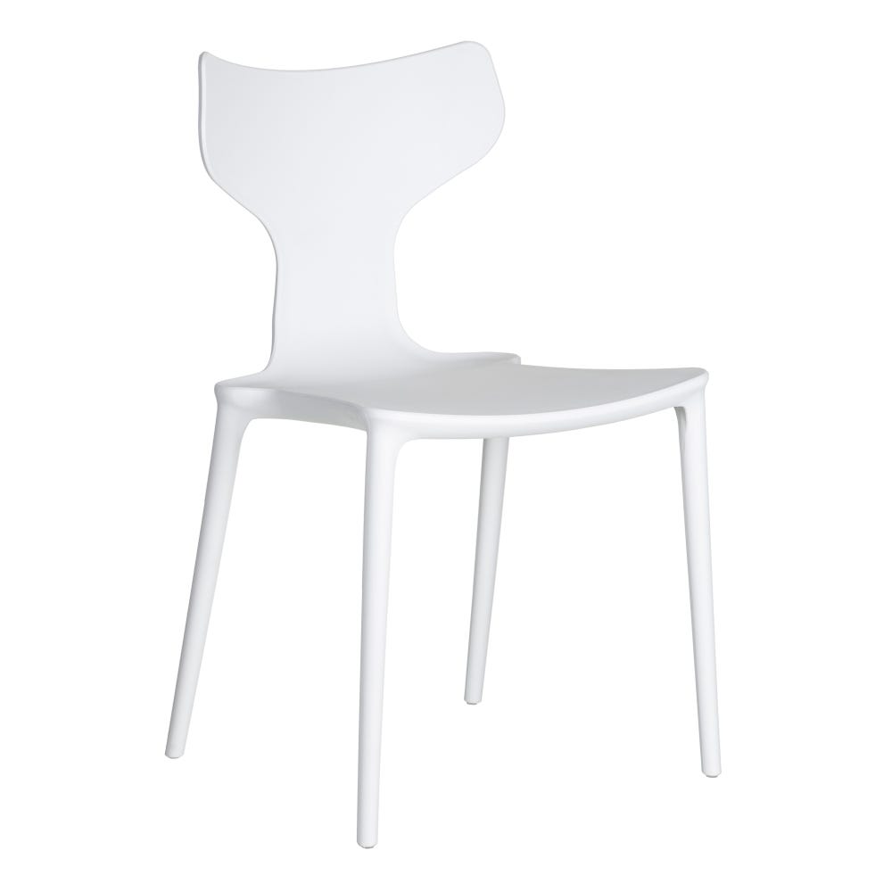 lolahome Silla de comedor mariposa de polipropileno de 47x41x83 cm Rebajas online