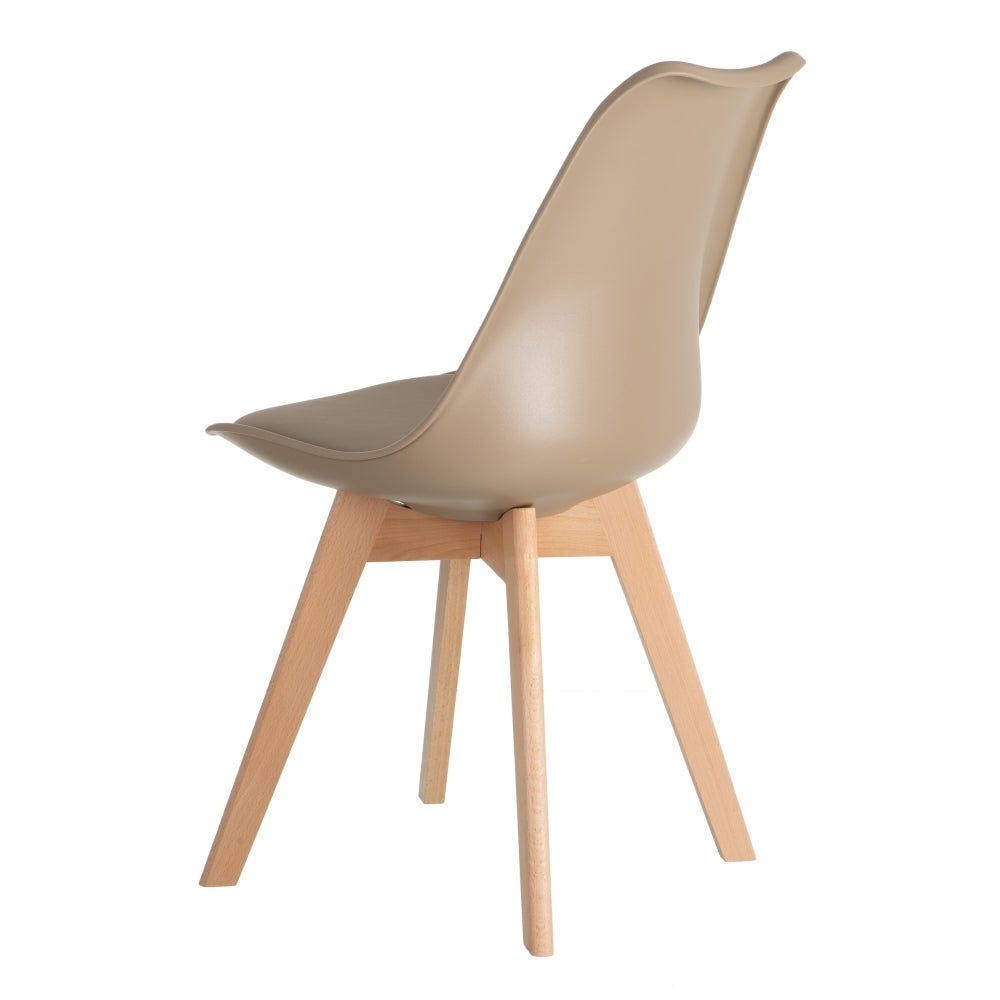 lolahome Silla de comedor de polipropileno de 49x46x84 cm Rebajas top