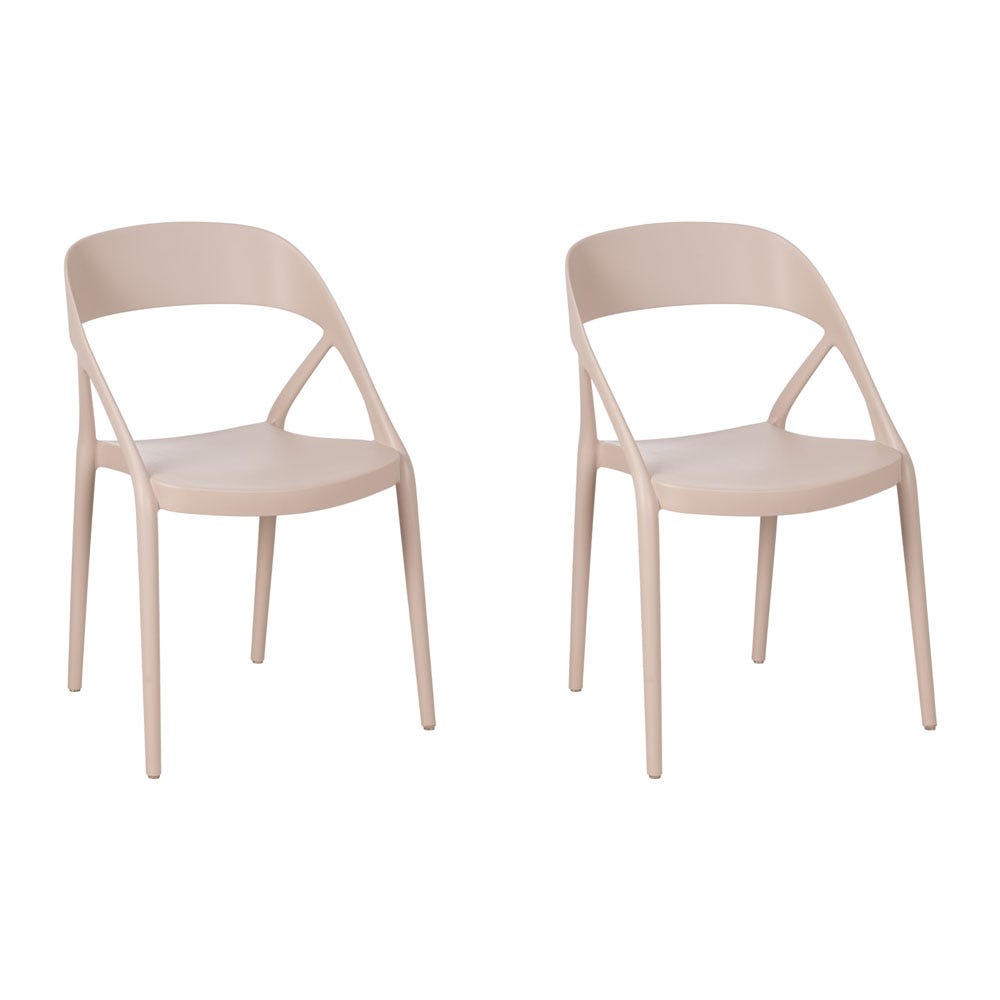 lolahome Pack de 4 sillas de polipropileno En oferta