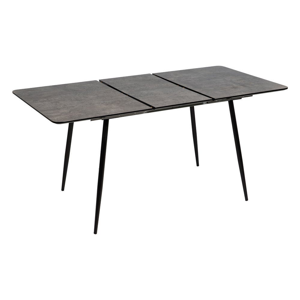 lolahome Mesa de comedor extensible gris de 120-160x80 cm Los más vendidos