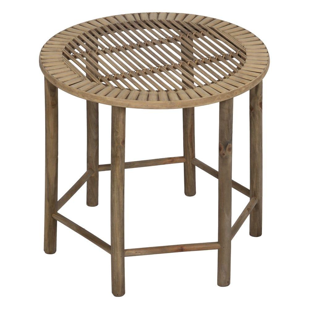 lolahome Set de 2 Mesa auxiliares talladas Precio ultrabajo