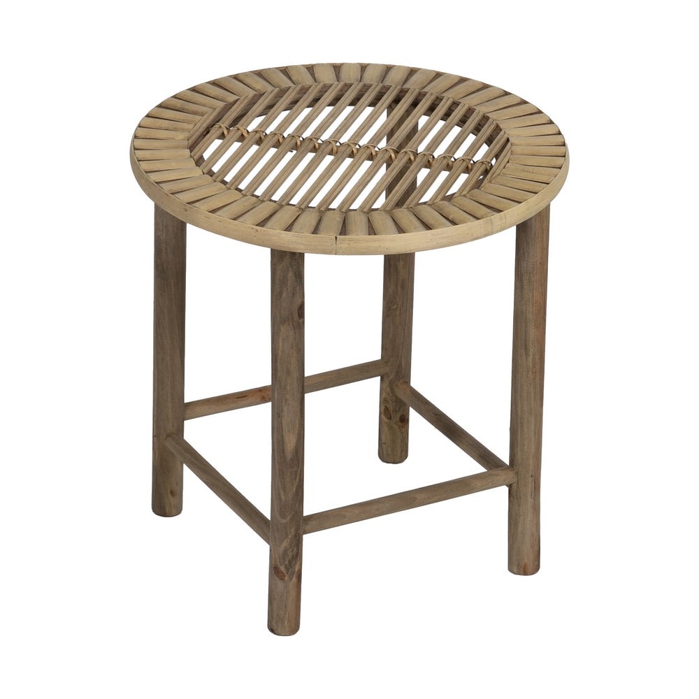 lolahome Set de 2 Mesa auxiliares talladas Precio ultrabajo