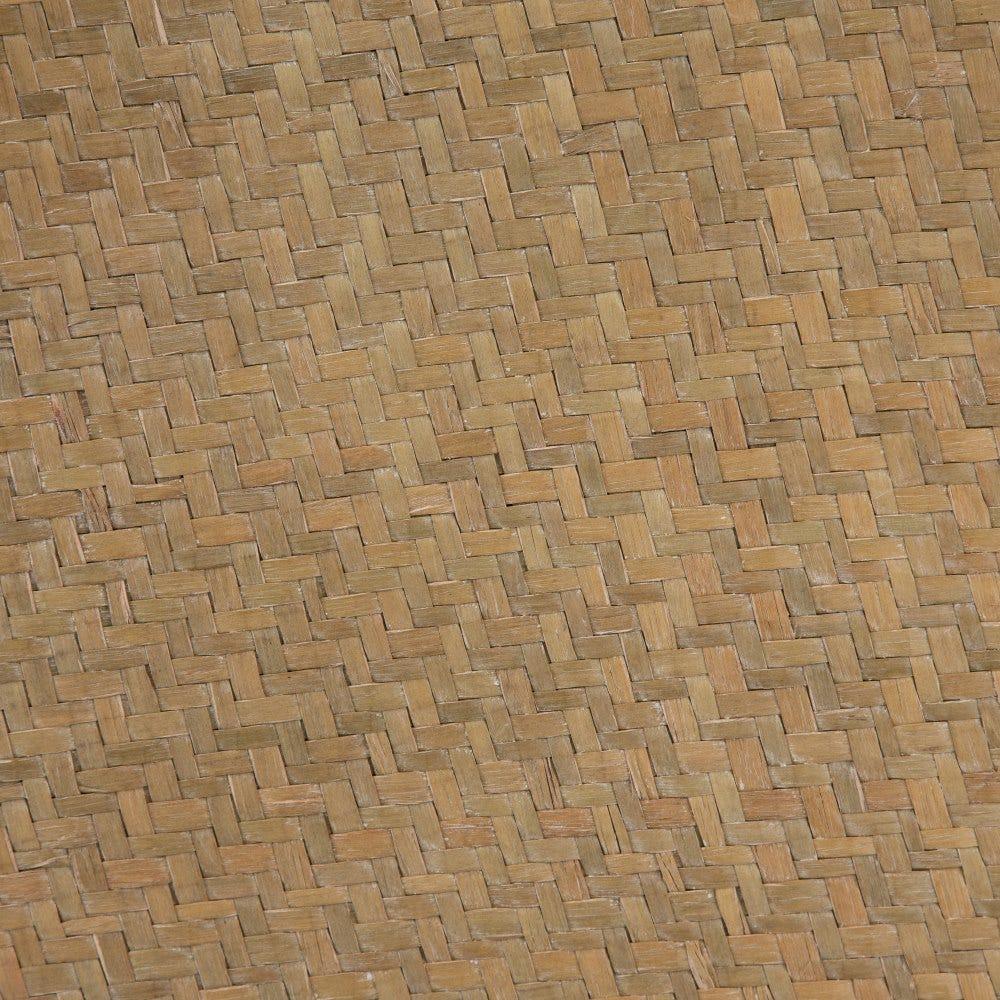lolahome Mesita bandeja envejecida de hierro blanco y natural de Ø 50x53 cm Envío internacional gratuito