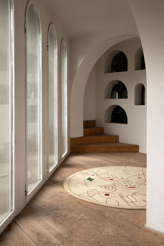 nanimarquina Alfombra circular Silhouette Tufting Outlet online
