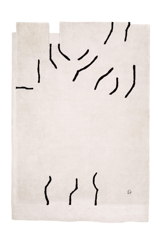 nanimarquina Alfombra Chillida Gravitación Tinta 1996