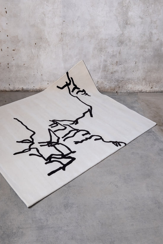 nanimarquina Alfombra Chillida Dibujo Tinta 1957 Rebajas baratas