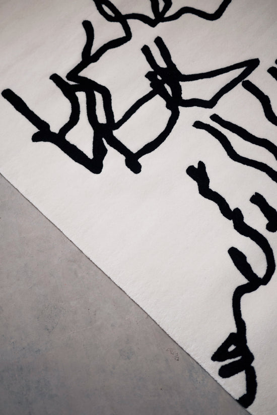 nanimarquina Alfombra Chillida Dibujo Tinta 1957 Rebajas baratas