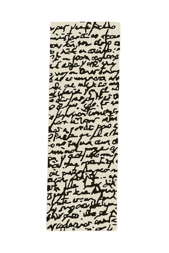 nanimarquina Alfombra Black on White Manuscrit Runner L COMPRAR AHORA