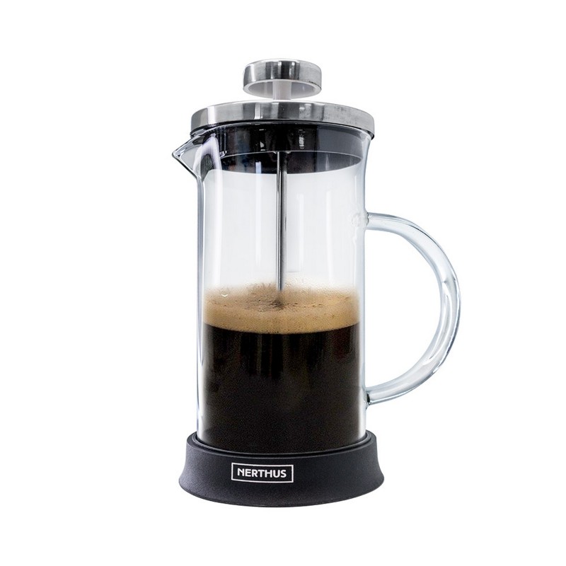 nerthus kitchenware Cafetera Francesa de Cristal 350ml Oferta especial de fábrica