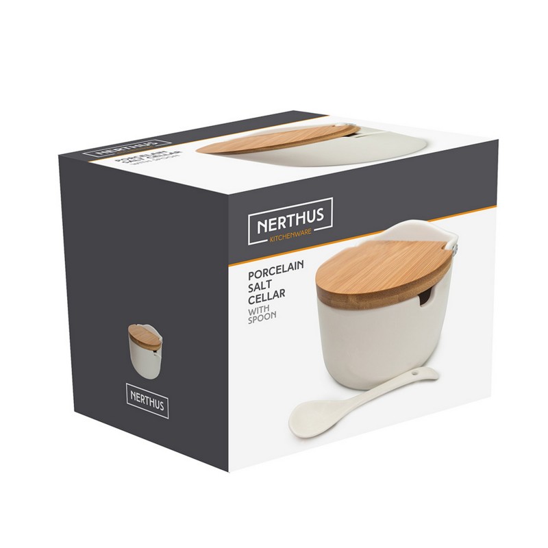 nerthus kitchenware Salero de porcelana Precios de Black Friday