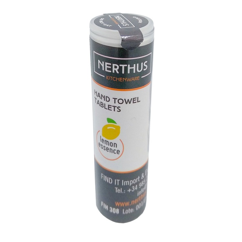 nerthus kitchenware Toallitas de mano en pastillas Libre de impuestos