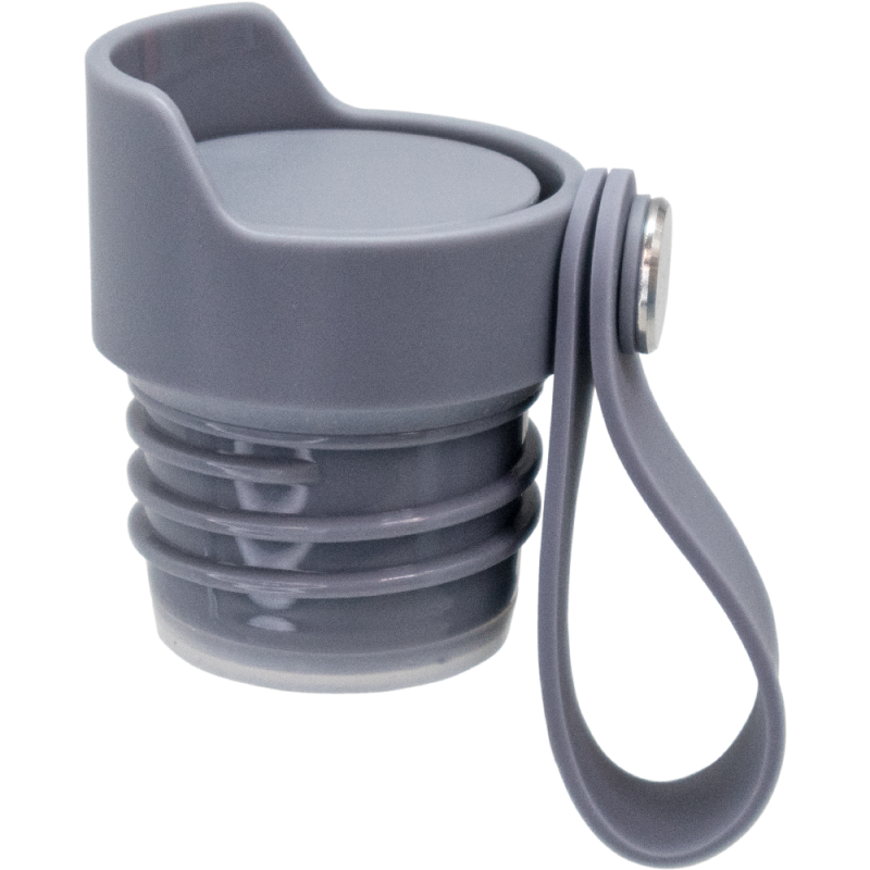 nerthus kitchenware Tapón click & drink Gris compatible con todas botellas Sport de Nerthus