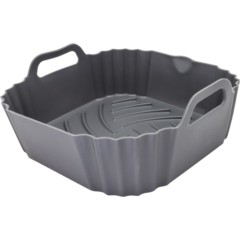 nerthus kitchenware Bandeja Reutilizable de Silicona para Freidora de Aire