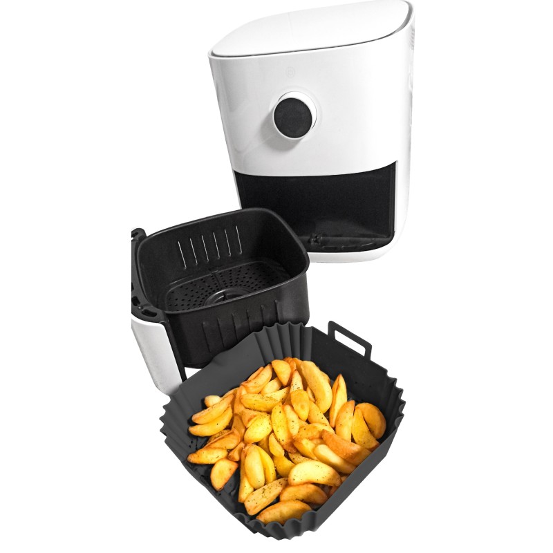 nerthus kitchenware Bandeja Reutilizable de Silicona para Freidora de Aire Gran oferta