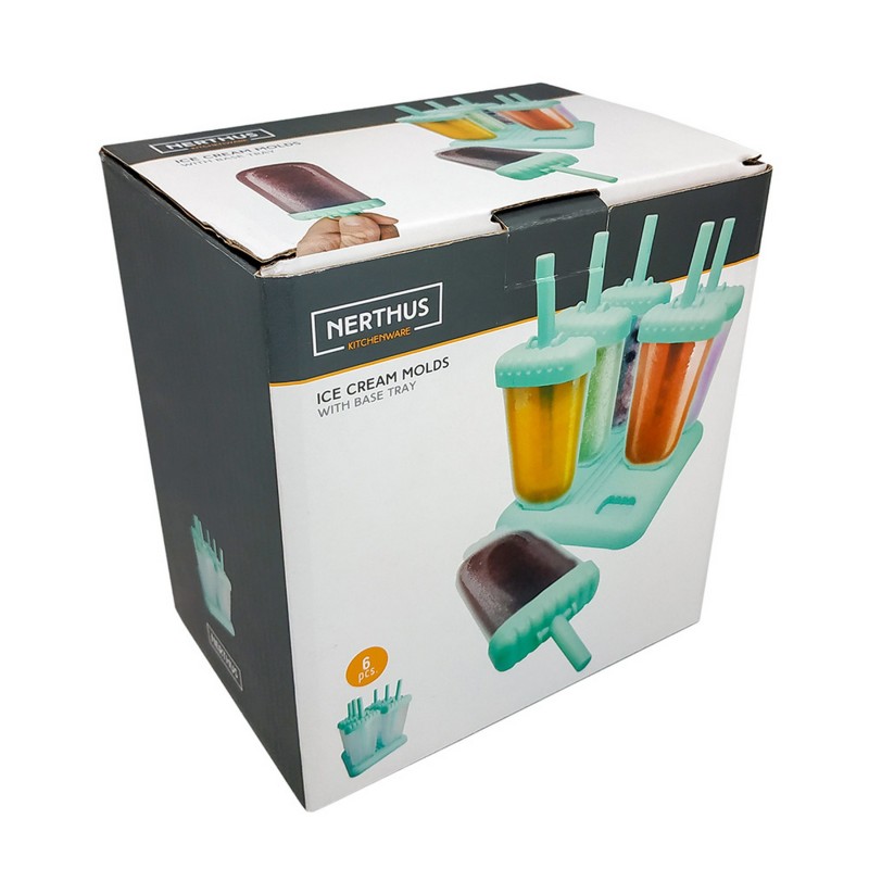 nerthus kitchenware Molde 6 Helados Con Base Tienda