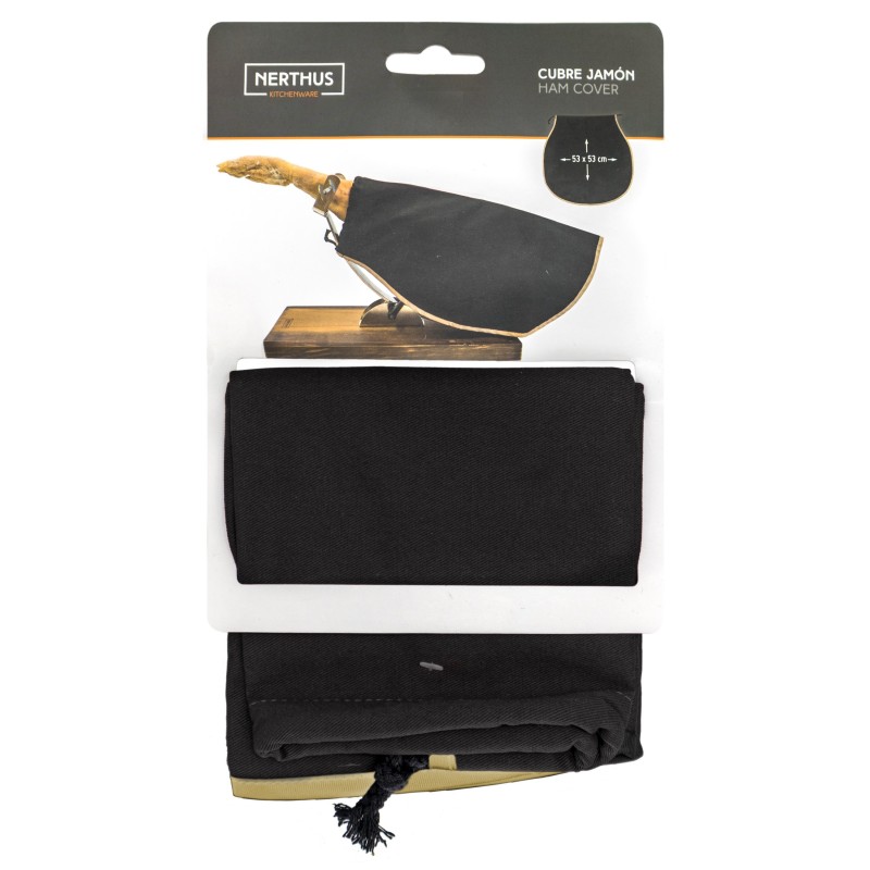 nerthus kitchenware Cubre jamones negro Último día