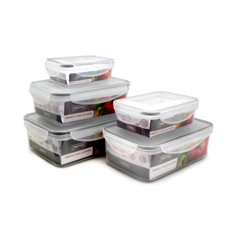 nerthus kitchenware Recipiente hermético 1 5L Liquidación