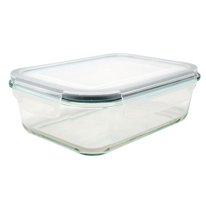 nerthus kitchenware Recipiente hermético de cristal 0 64L