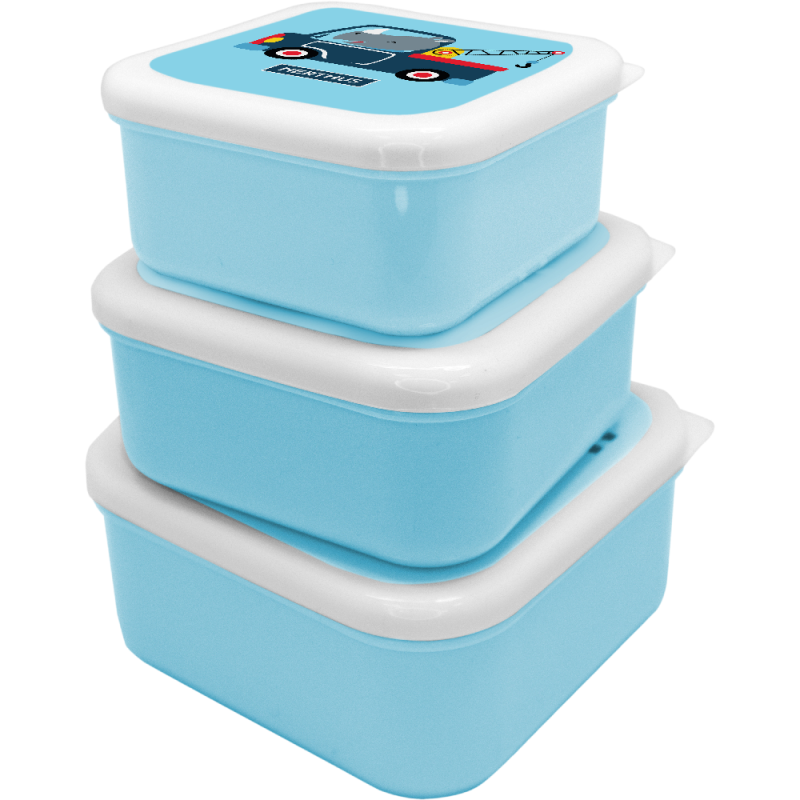 nerthus kitchenware Fiambreras Apilables para Niños Coches En línea