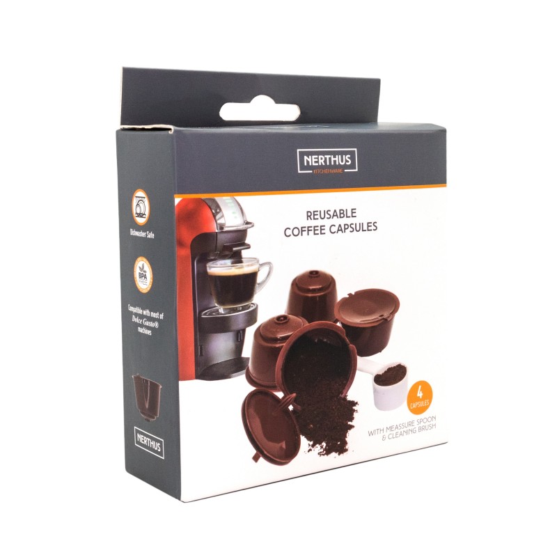 nerthus kitchenware Capsula reutilizable (4 unidades) Venta caliente