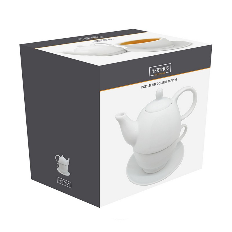 nerthus kitchenware Juego de te dos piezas de porcelana Promoción por tiempo limitado