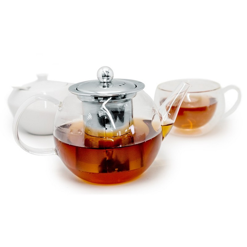 nerthus kitchenware Tetera de cristal transparente Oferta especial de fábrica